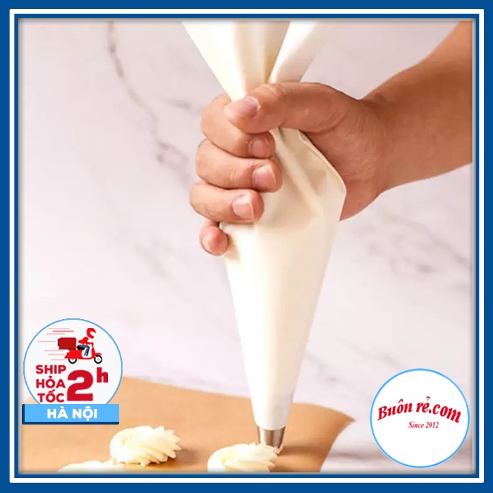 Set 100 túi bắt kem nilon dùng một lần tiện dụng - Túi bắt kem làm bánh, trang trí bánh sinh nhật 01502