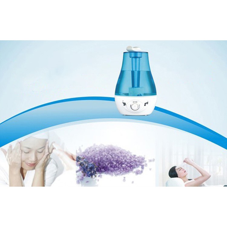 Phun sương siêu âm 3 lít Connie J204 tạo độ ẩm làm mát phòng.