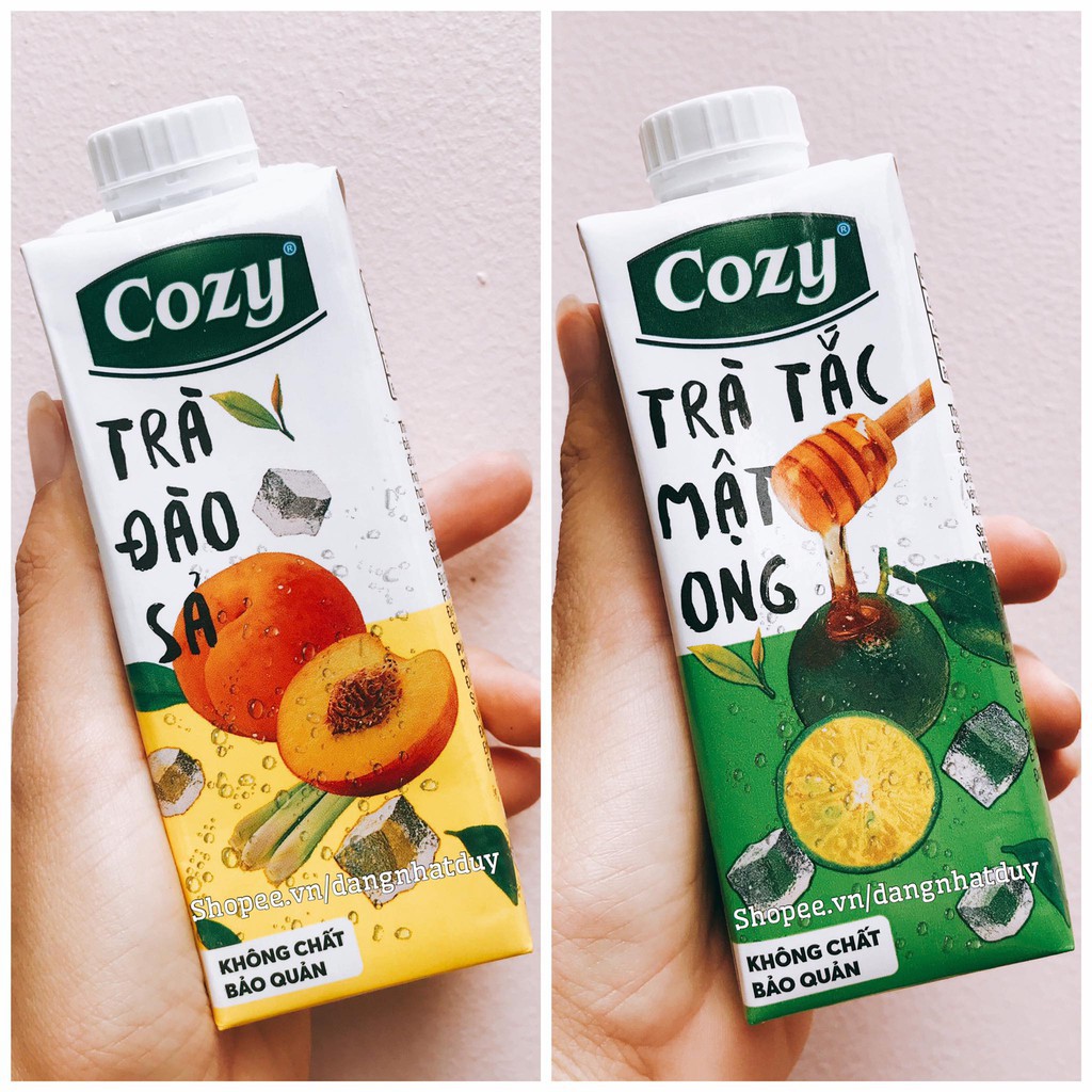 {1 LỐC} 🍋Trà tắc Mật ong 🍑 Đào Sả 🍎 Vải Cozy SIÊU NGON