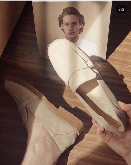 Loafer da mềm | Be và nâu da bò 💖 | BigBuy360 - bigbuy360.vn
