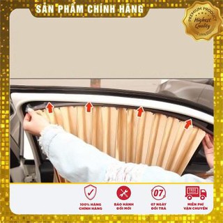 BỘ 4 Rèm Cửa Xe Ôtô Che Nắng, Rèm Cửa Xe Ôtô Chống Nóng, Rèm Ôtô Có Gắn Nam Châm Hút Linh Hoạt, Có Thể tháo Rời