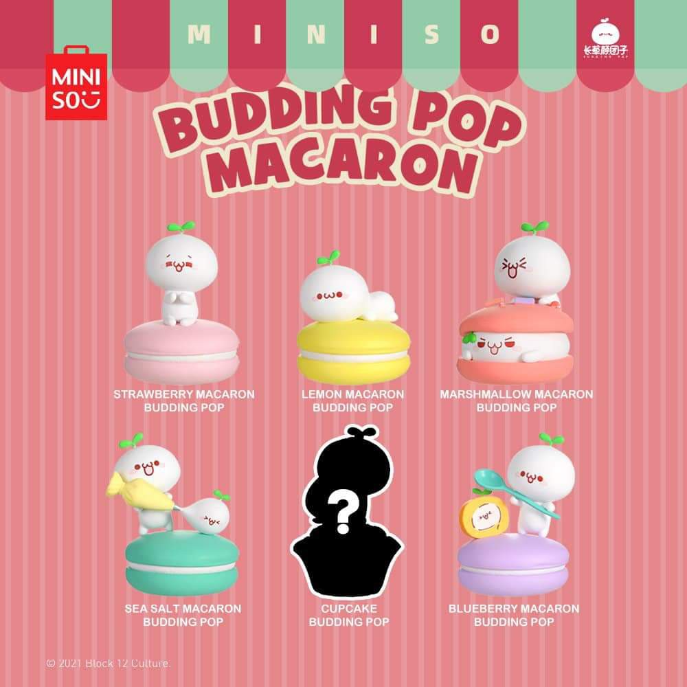 Blind Box Budding Pop Pop Macaron