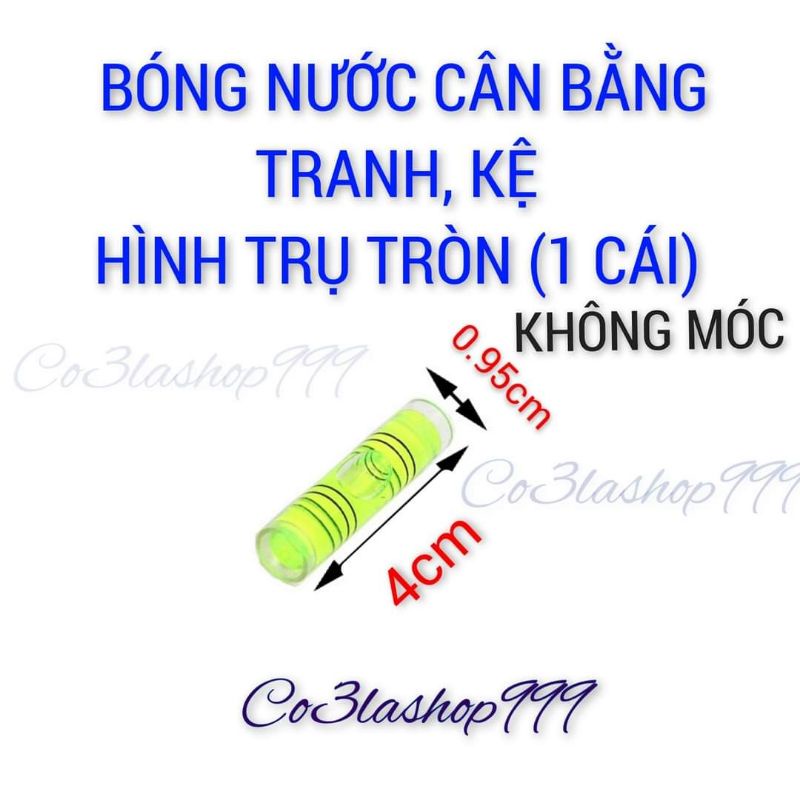 Sỉ 100 bóng nước SIZE MINI cân bằng tranh, kệ, hình trụ tròn