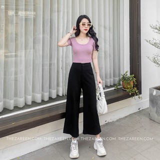 QUẦN CULOTTES TÚI ĐẮP BASIC ZAREEN TRS10