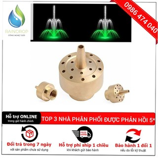 Đầu phun nước hình chùm phi 21mm phun nước nghệ thuật