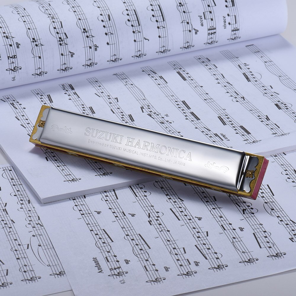 Kèn Harmonica Suzuki Winner W-24 và Winner W-16 Hamonica Tremolo