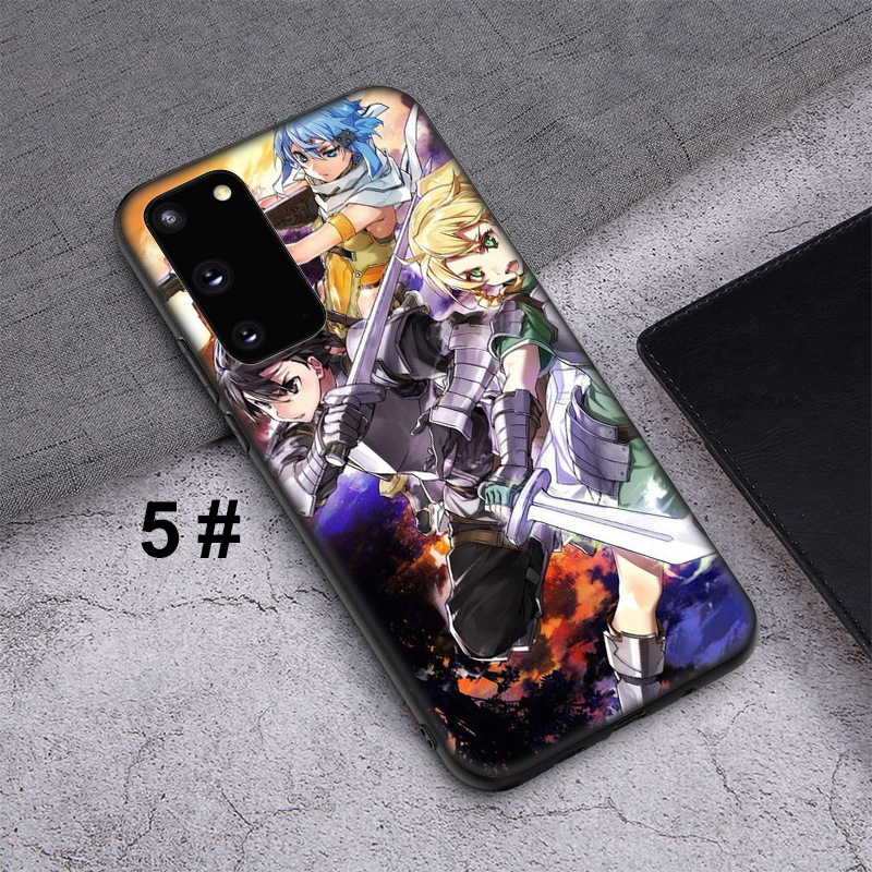 Ốp Lưng In Hình Sword Art Online Cho Samsung Galaxy Note 8 9 10 Plus J7 Duo J6 A2 J4 Core 2