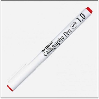 Bút viết thư pháp Artline Calligraphy EK-241 - Chisel tip 1.0mm - Màu đỏ (Red)
