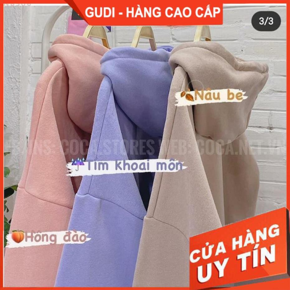 Áo Nỉ Hoodie Nữ From Rộng Chữ Thêu, Áo Khoác Thun Nỉ Chất Mịn - GUDI HÀNG CAO CẤP | BigBuy360 - bigbuy360.vn