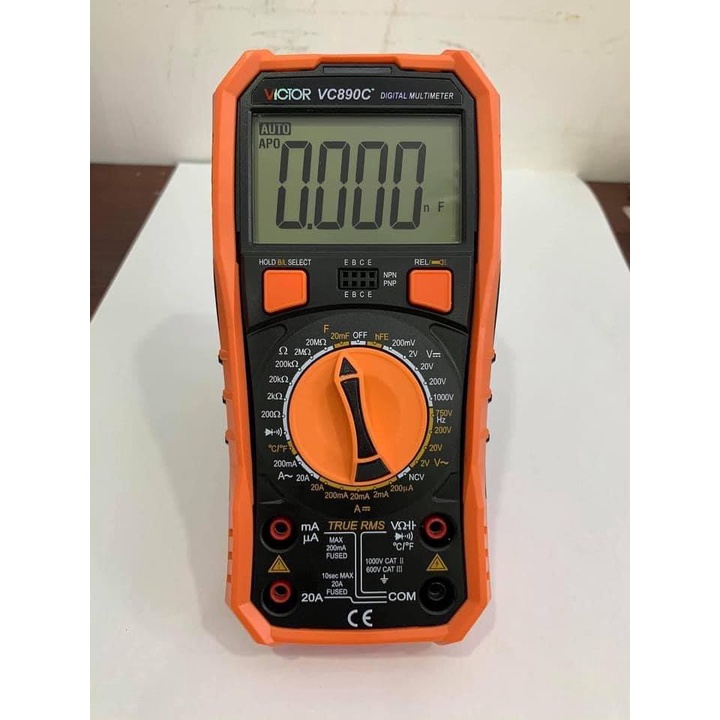 Đồng Hồ Kỹ Thuật Số Victor 890 C+ Hiển Thị Led Cao Cấp 2021