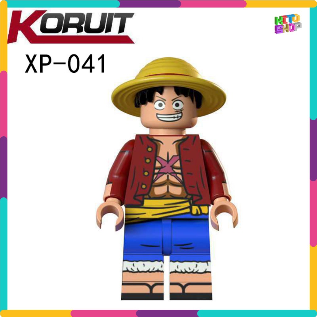 Đồ Chơi Xếp Hình Minifigures Mô Hình Nhân Vật Đảo Hải Tặc One Piece Nhiều Mẫu Koruit XP036 - XP041