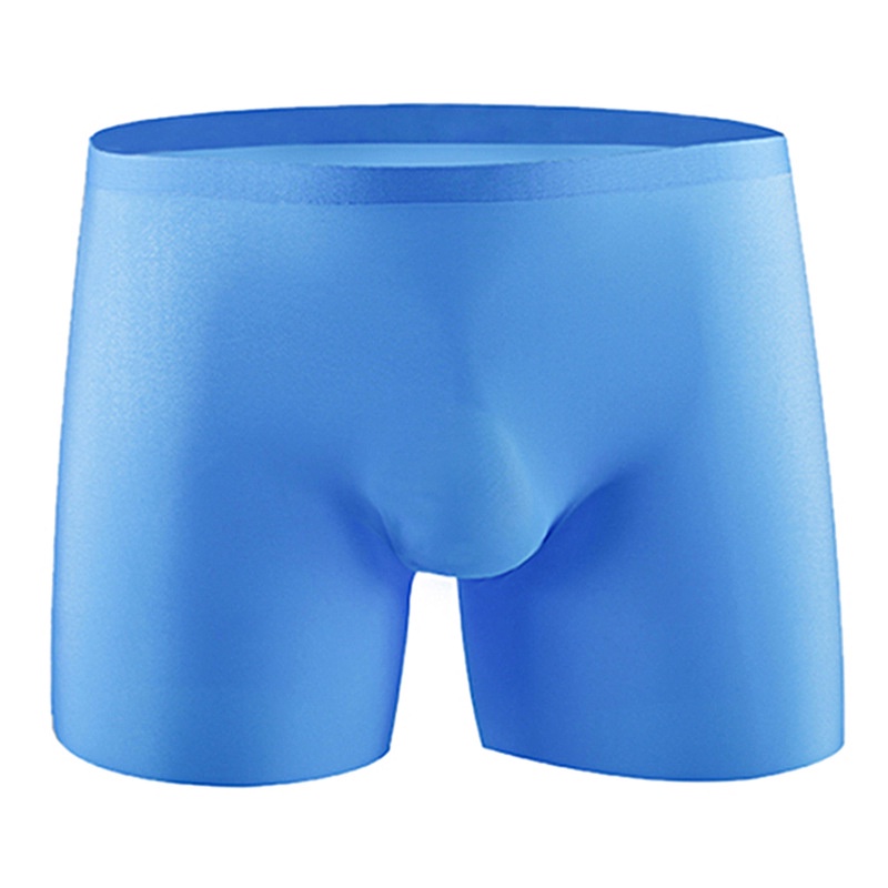 Quần lót boxer 8052 vải lụa mát mỏng thoáng khí không lộ đường may thời trang mùa hè cho nam