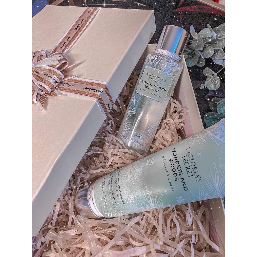 COMBO Xịt Thơm Body Mist Victoria’s Secret-WONDERLAND WOODS