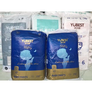 Tã / Bỉm Yubest Angel / Gold / Night nội địa Trung Quần/ Dán S90/M84/L78/XL72/XXL66