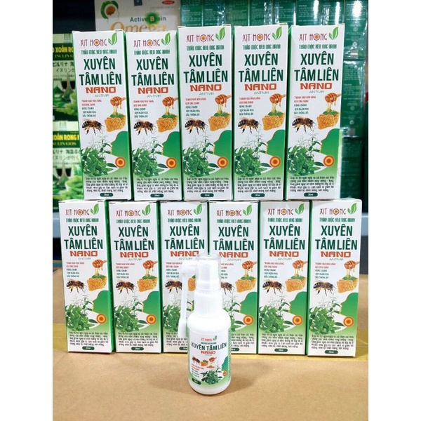 CHÍNH HÃNG&gt; XỊT HỌNG KEO ONG XUYÊN TÂM LIÊN - CHAI 30 ML - HỖ