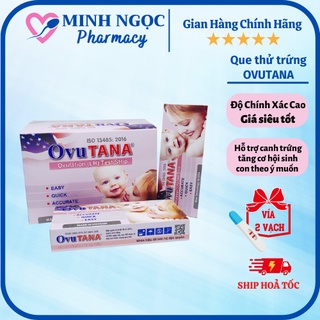 Que thử rụng trứng OVUTANA - nhanh, chính xác, giúp tăng khả năng thụ thai, sinh con theo ý muốn.