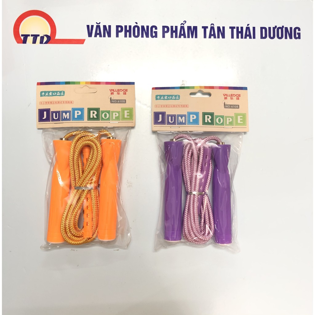 Dây Nhảy Thể Dục Thể Thao Bền Nhẹ_giao màu ngẫu nhiên