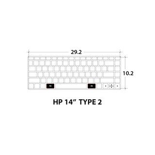 Tấm phủ bàn phím HP 14" & 15.6"