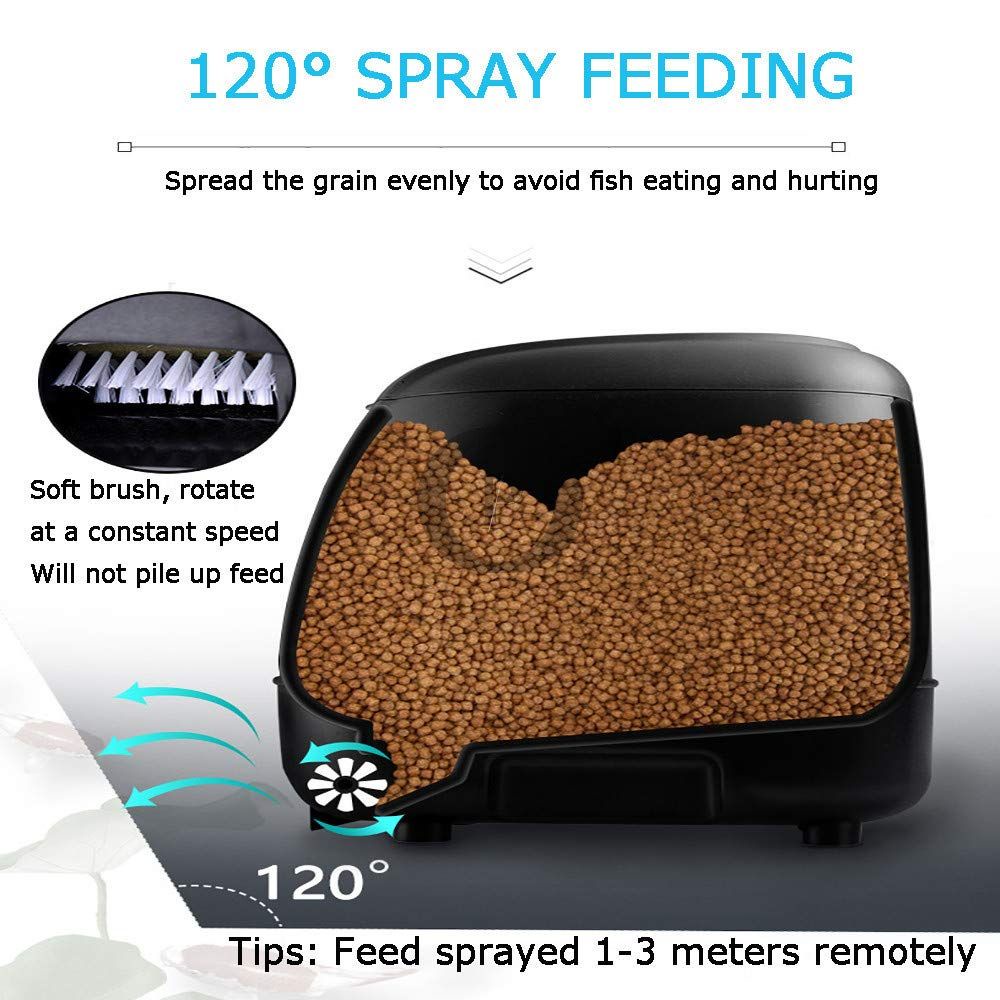Máy Cho Cá Ăn Hẹn Giờ Tự Động Thùng 10L