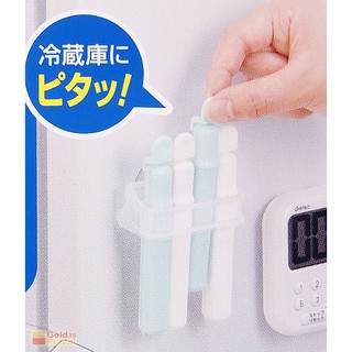 Set 4 kẹp miệng túi cỡ S (kèm giá đựng) (Hàng Nhật nội địa)