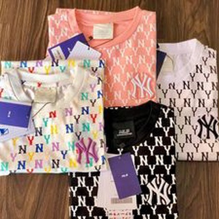 Áo Phông MLB Monogram Allover Overfit Short Sleeve T-Shirt New York Yankees