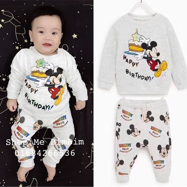 SET NỈ MICKEY ZARA