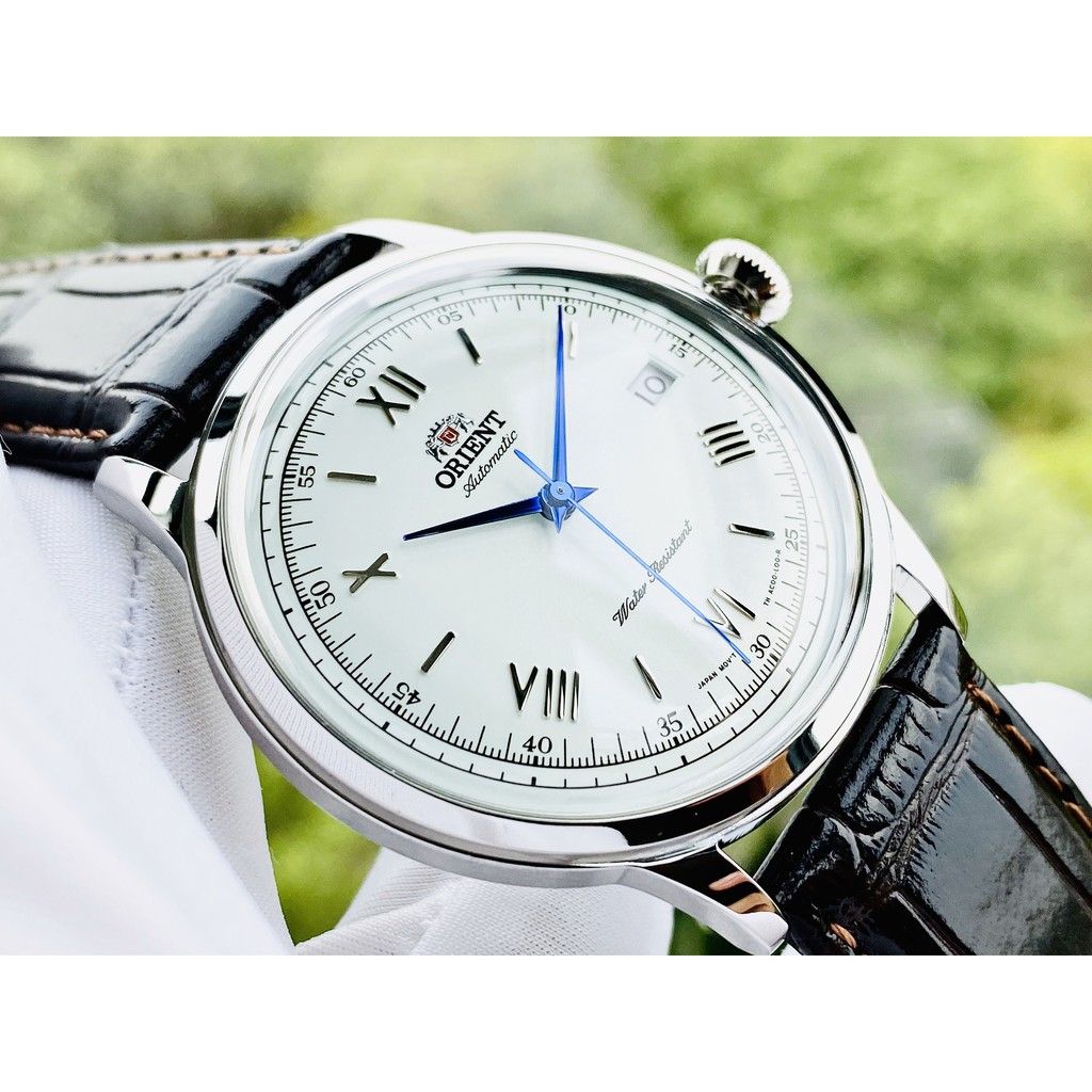 Đồng hồ nam chính hãng Orient Bambino Gen 2 FAC00009W0 - Máy Automatic cơ - Dây da - Kính khoáng cong