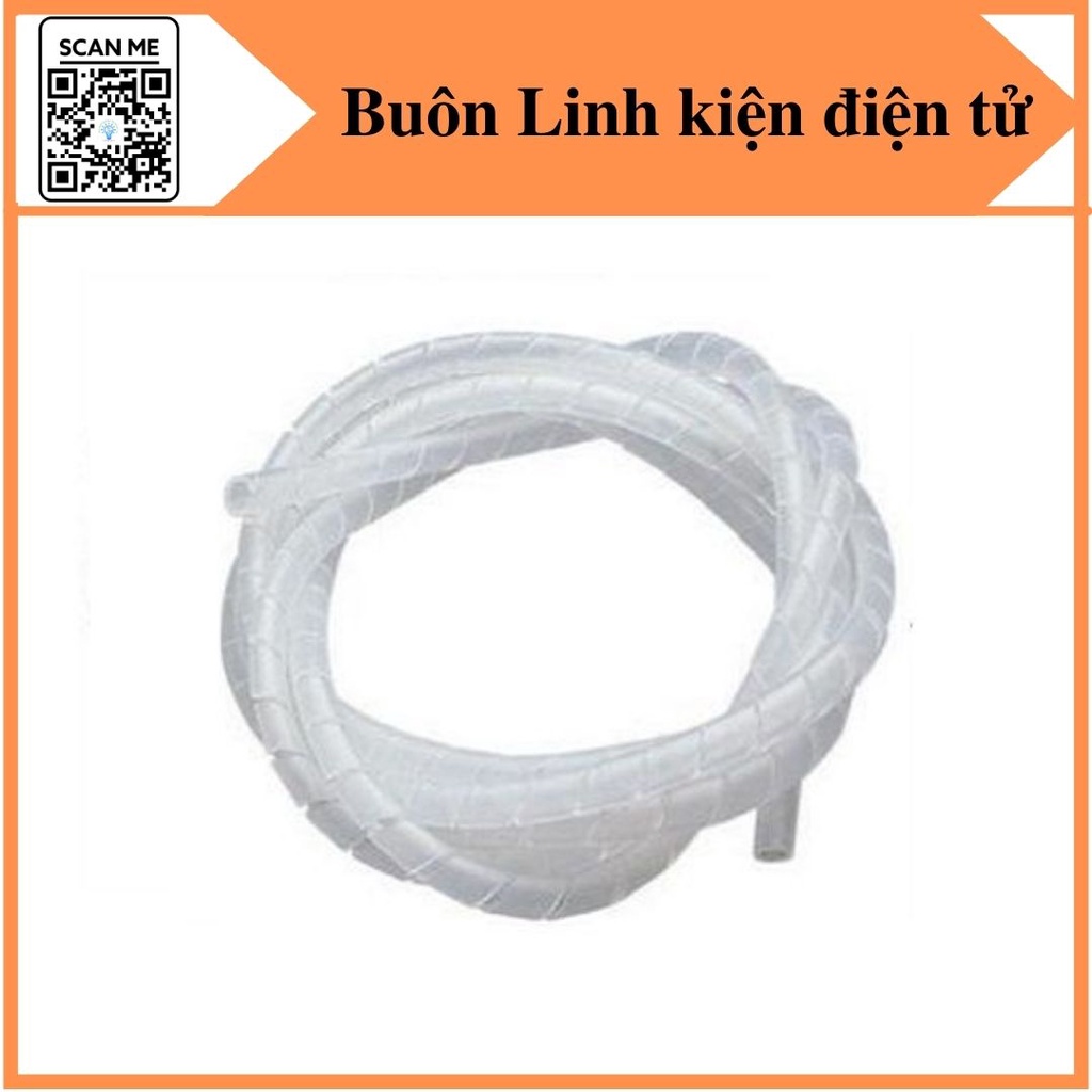 Dây xoắn ruột gà, bọc dây điện đủ size- 1 túi