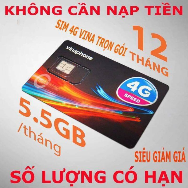 Sim data ( sim mạng 1 năm )