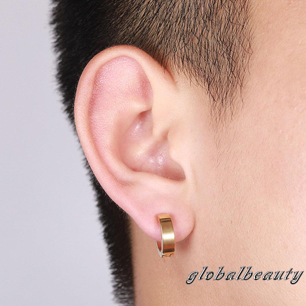 1 Khuyên Tai Nam Châm Chất Liệu Thép Không Gỉ Phong Cách Cổ Điển Cho Nam