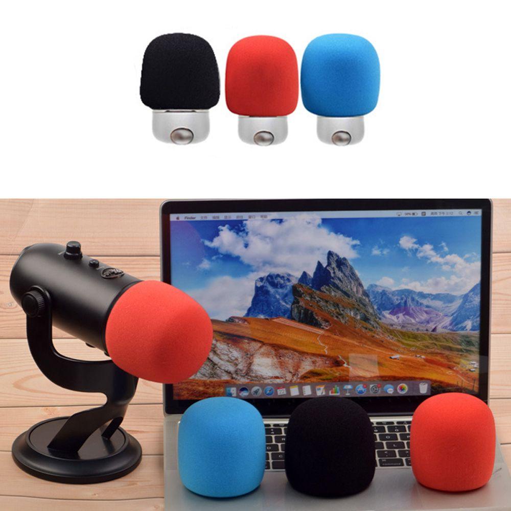 1 Vỏ Bọc Micro Hình Quả Bóng Xốp Mềm Chống Gió Thay Thế Chuyên Dụng Cho Studio