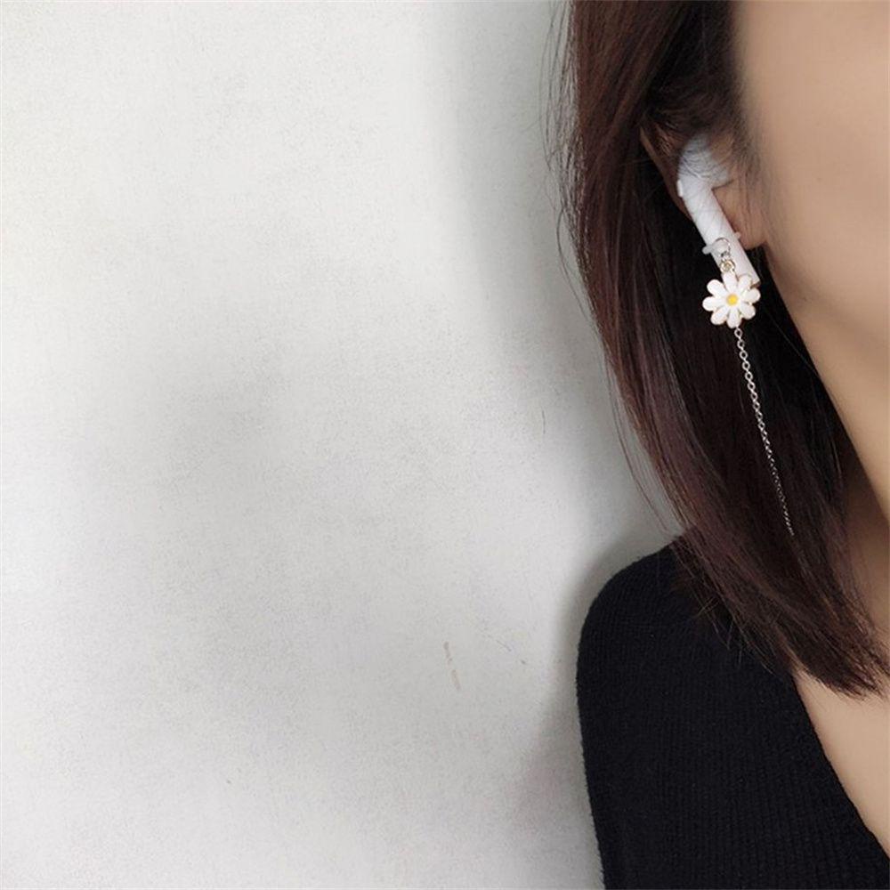 [COD] Dây Đeo Tai Nghe Bluetooth Chống Thất Lạc Hình Hoa Cúc