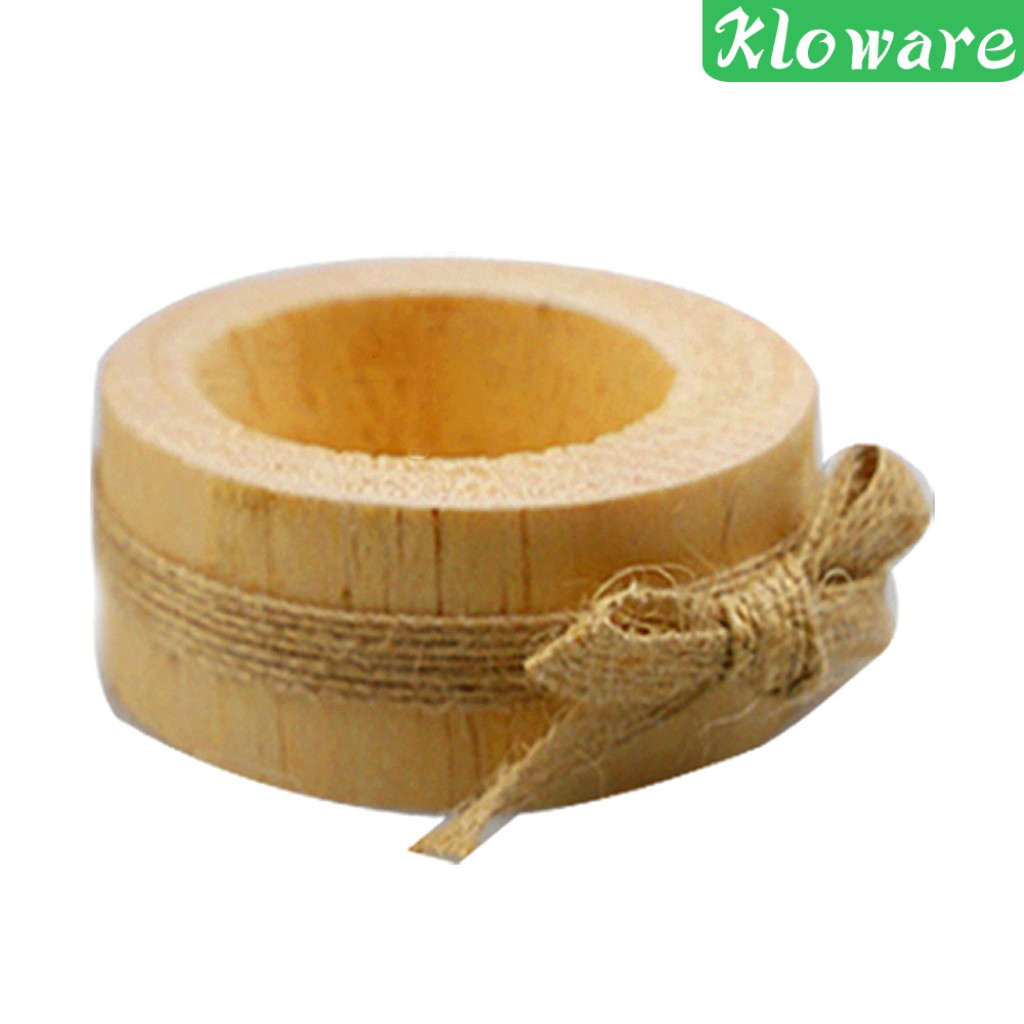 Giá Để Nến Bằng Gỗ Hình Viên Thuốc