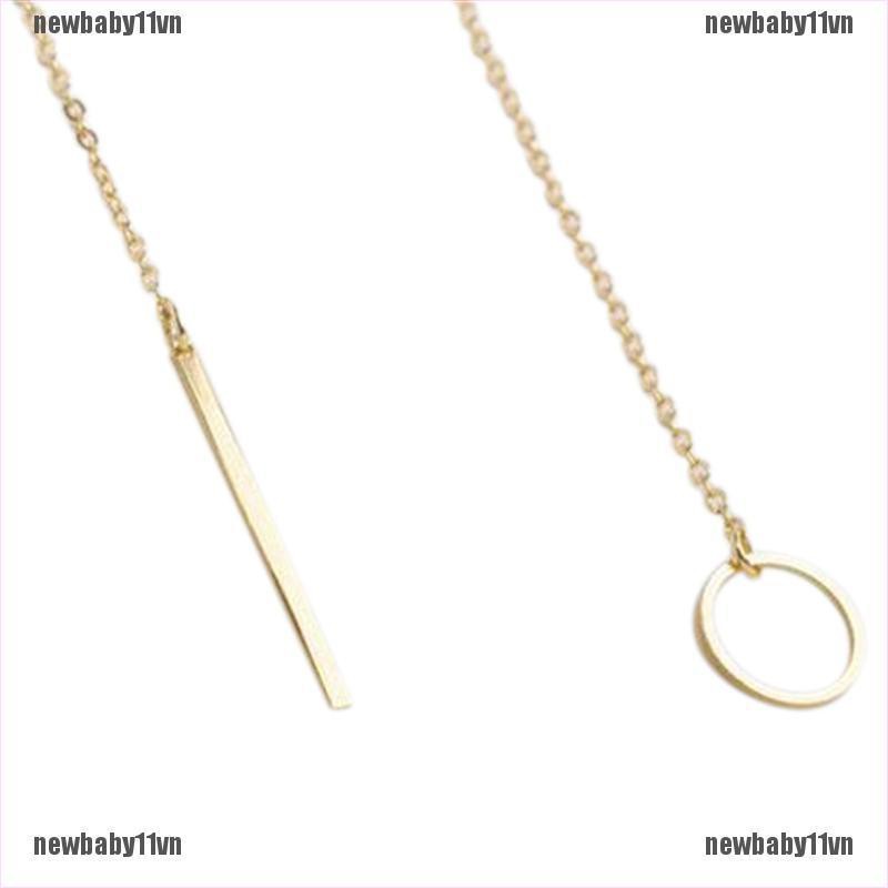 Vòng cổ mặt hình học thời trang