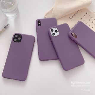 ốp lưng màu tím đơn giản cho điện thoại iphone