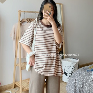 Pull kẻ dáng rộng A903