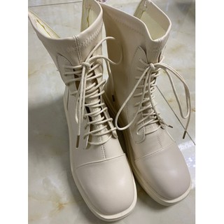 [ORDER] Giày ulzzang cao cổ da mềm mã B1 (ảnh thật ở cuối)