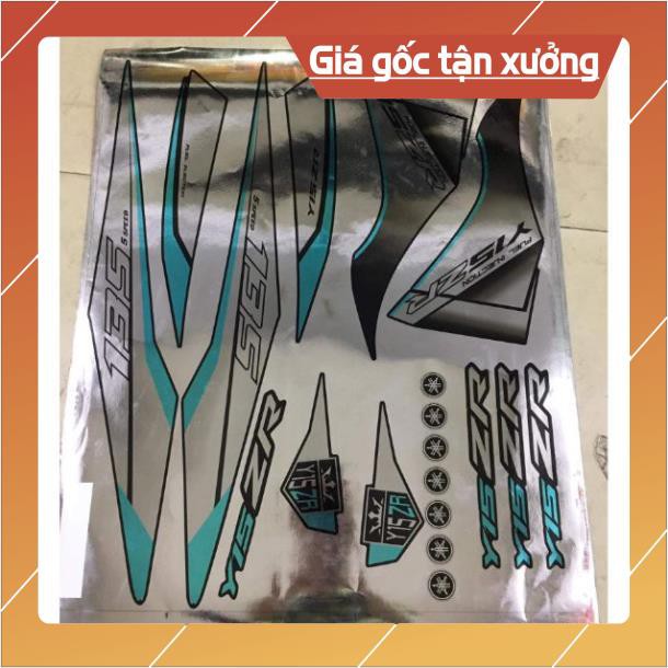 Tem rời ex 2011 dán xe đen chất liệu crom