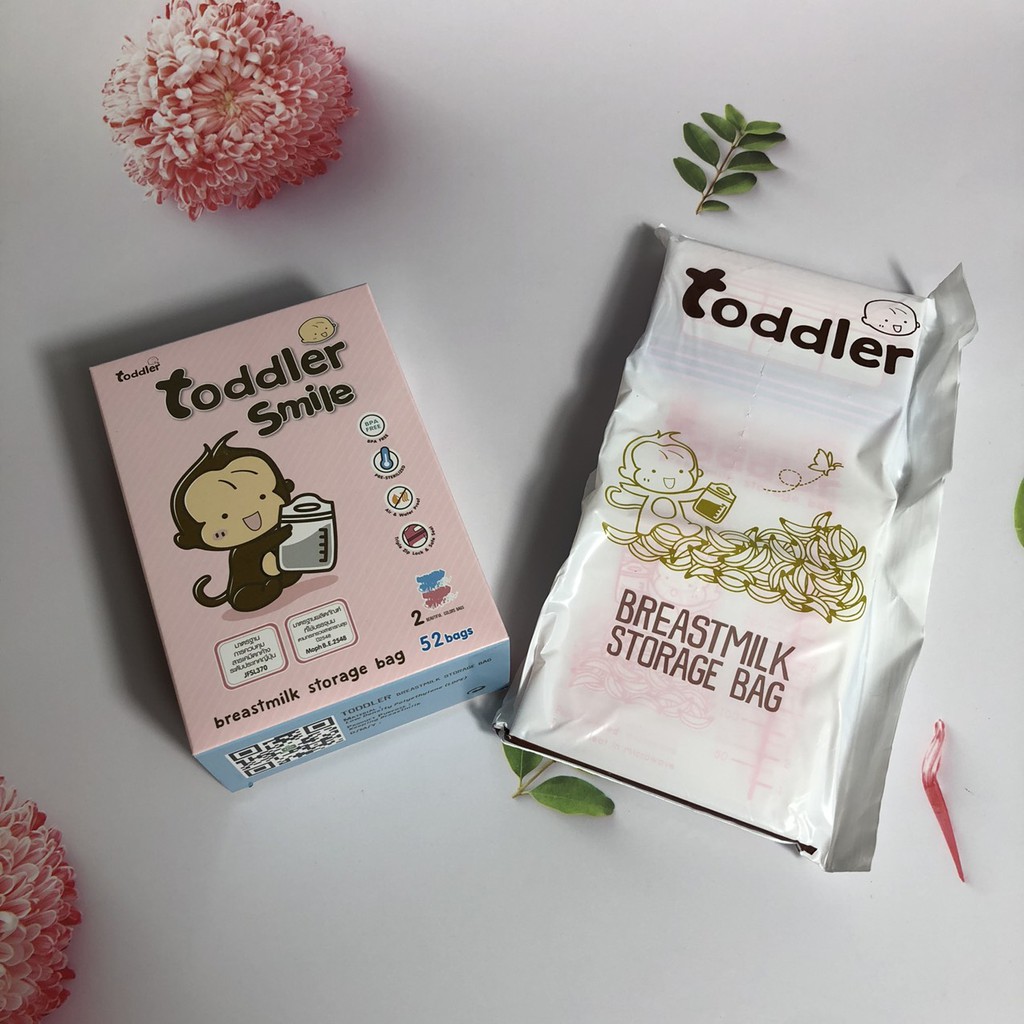 Túi trữ sữa Toddler Khỉ Thái Lan 52 túi