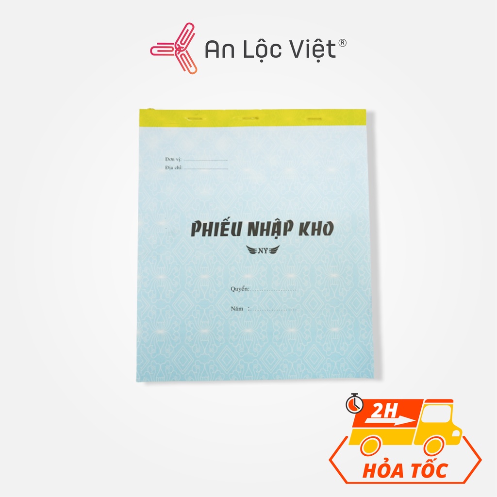 Phiếu nhập xuất kho khổ A4 (3 liên/150 tờ)