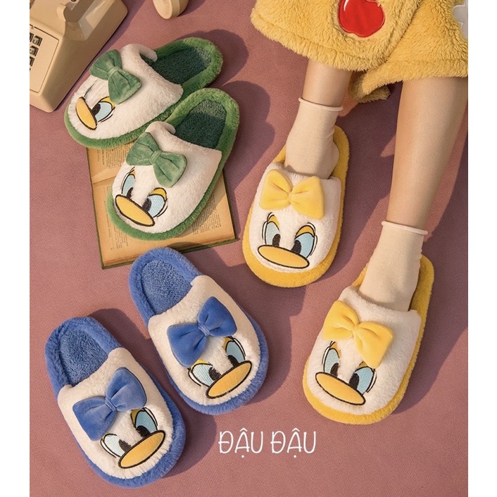 DÉP BÔNG HÌNH CHÚ VỊT SIÊU CUTE