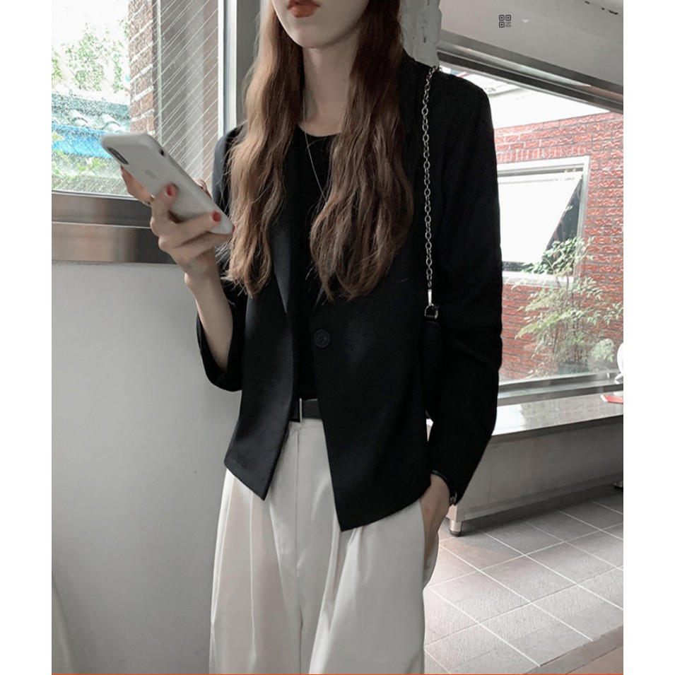 A420 ÁO KHOÁC BLAZER DÁNG NGẮN | BigBuy360 - bigbuy360.vn