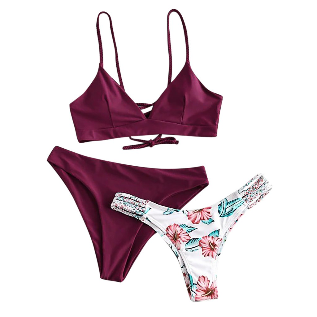Set Bikini Hoạ Tiết In Cho Phái Nữ | BigBuy360 - bigbuy360.vn