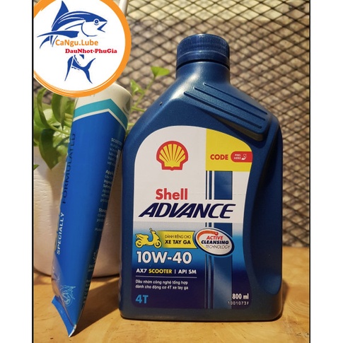 [CHỐNG HÚ TỐT] NHỚT XE GA SHELL ULTRA 5W40, nhớt shell xe tay ga giá rẻ khi mua nhớt lap CVT tăng cường bảo vệ hộp số