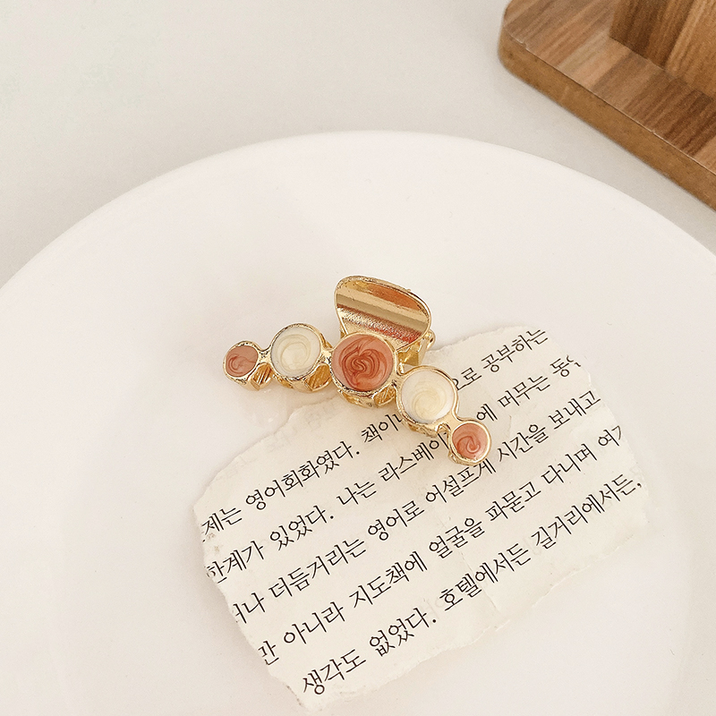 Kẹp Tóc Kiểu Dáng Vương Miện Đơn Giản Phong Cách Hàn Quốc Cho Nữ