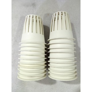 Rọ trồng rau thủy canh khí canh - bộ 20 rọ nhựa phi 65*65