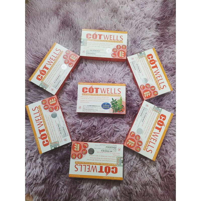 CỐT WELLS- Dùng cho người khô khớp, cứng khớp, thoái hoá xương khớp