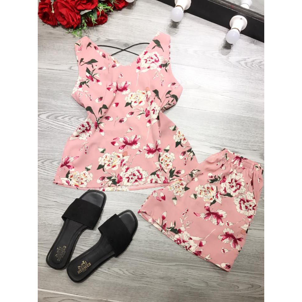 Bộ hoa đan dây lưng