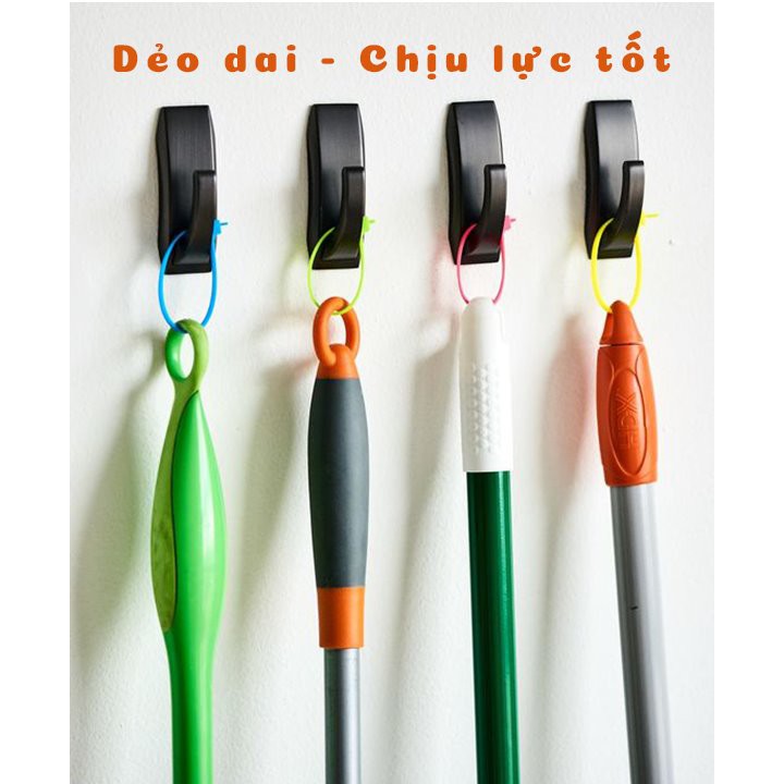 Set 100 Dây thít nhựa đầu khóa zip