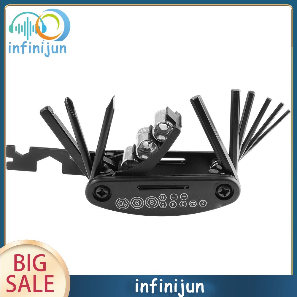 Bộ Dụng Cụ Sửa Chữa Xe Đạp 16 Trong 1 Tiện Dụng